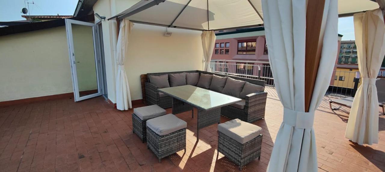 Alice House With Amazing Terrace Apartment Florenţa Exterior foto